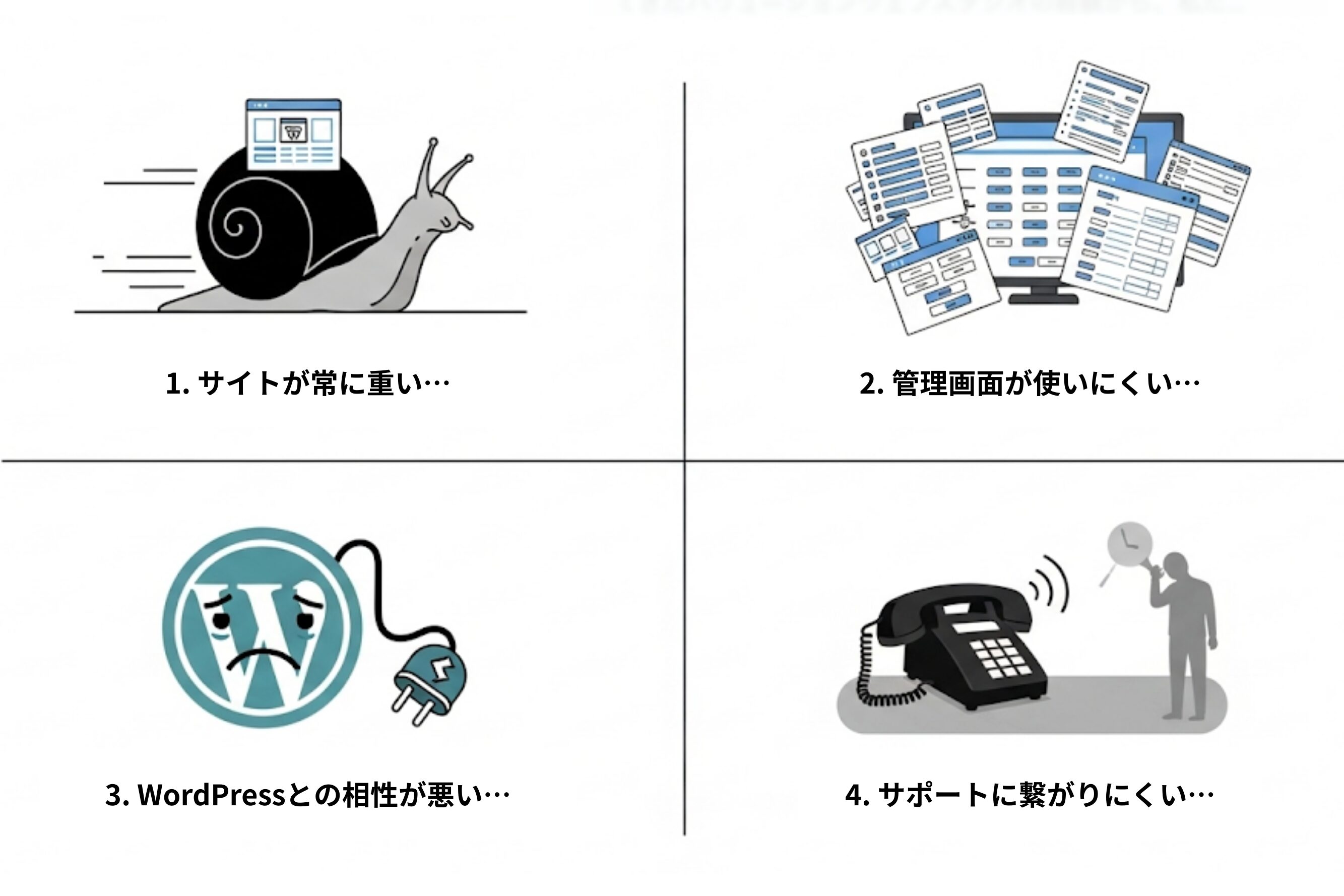 2. 実は多い…サーバー選びの“あるある”な失敗談