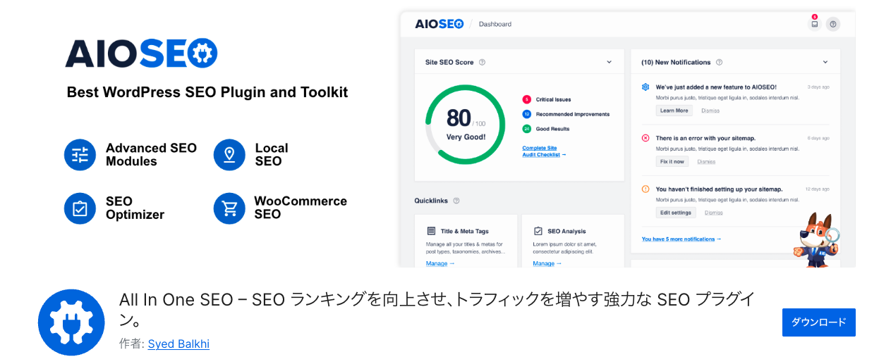 1. All in One SEO